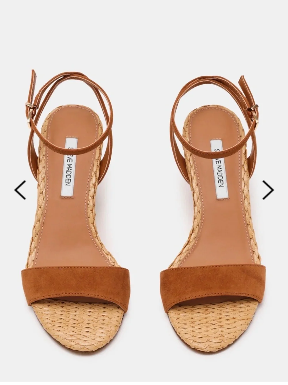 Steve Madden MYKA CHESTNUT SUEDE Wedge